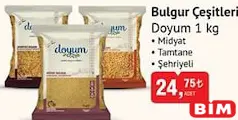DOYUM BULGUR ÇEŞİTLERİ 1 KG